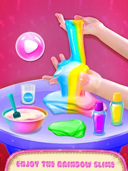 Make Fluffy Slime Maker Game  [МОД Menu] Screenshot 1