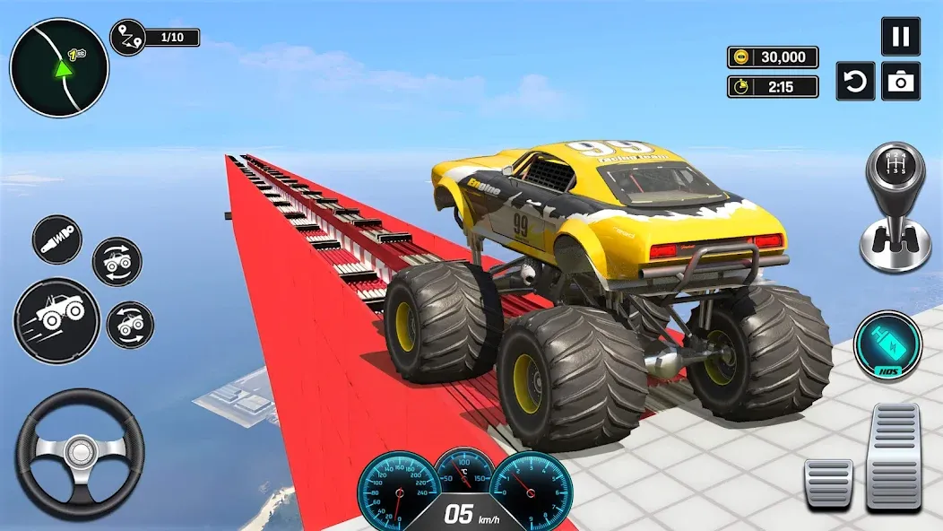 Monster Truck Games- Car Games  [МОД Menu] Screenshot 3