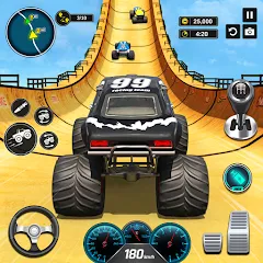 Взлом Monster Truck Games- Car Games  [МОД Menu] - последняя версия apk на Андроид