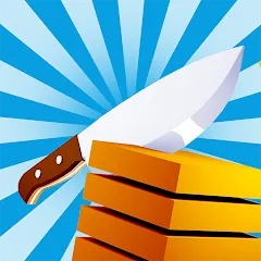 Скачать взломанную Slice It All!  [МОД Бесконечные деньги] - стабильная версия apk на Андроид