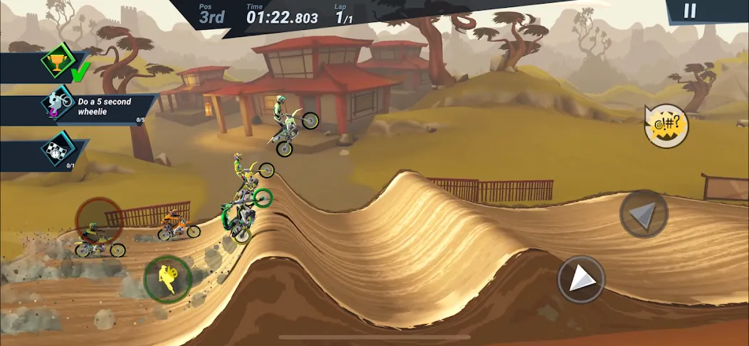 Mad Skills Motocross 3 (Мэд Скиллз Мотокросс 3)  [МОД Много денег] Screenshot 1