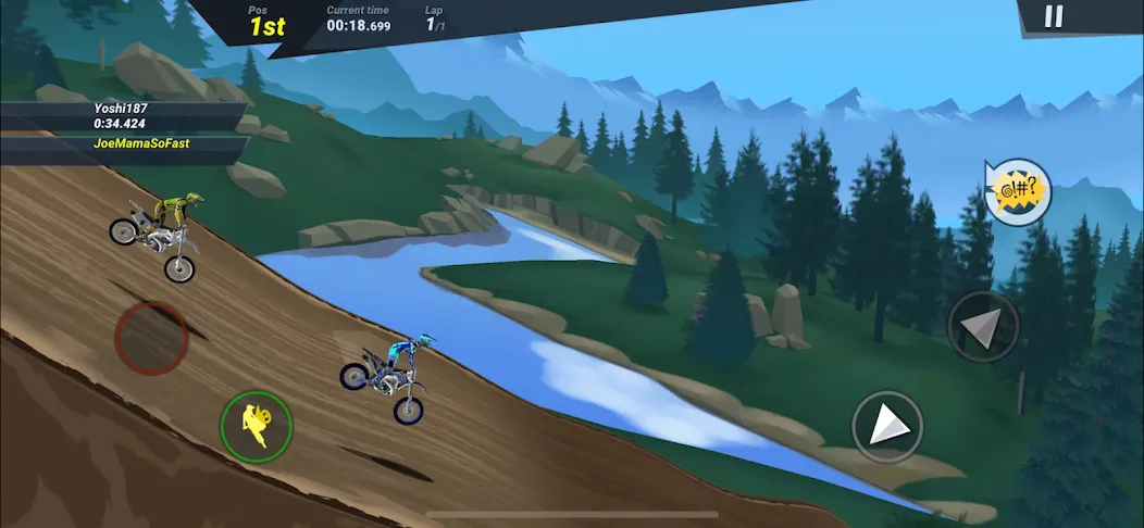 Mad Skills Motocross 3 (Мэд Скиллз Мотокросс 3)  [МОД Много денег] Screenshot 3