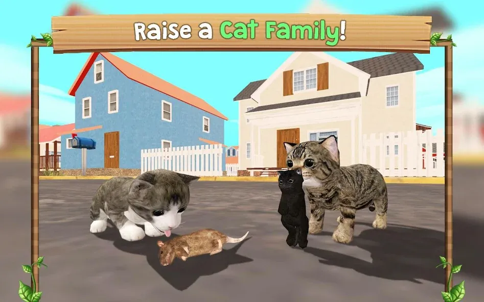 Cat Sim Online: Play with Cats  [МОД Mega Pack] Screenshot 1