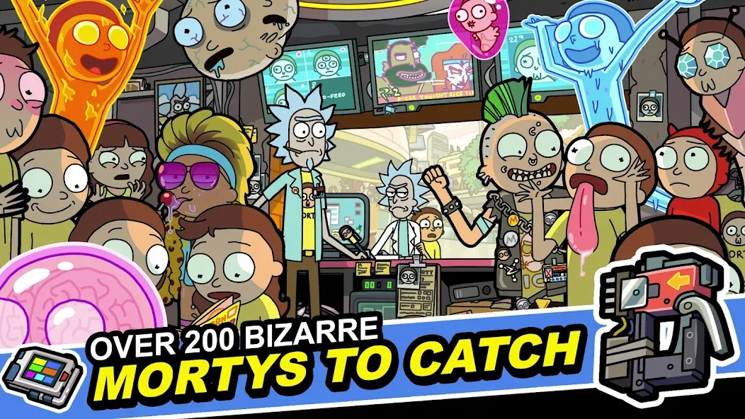 Rick and Morty: Pocket Mortys (Покет Мортис)  [МОД Mega Pack] Screenshot 4