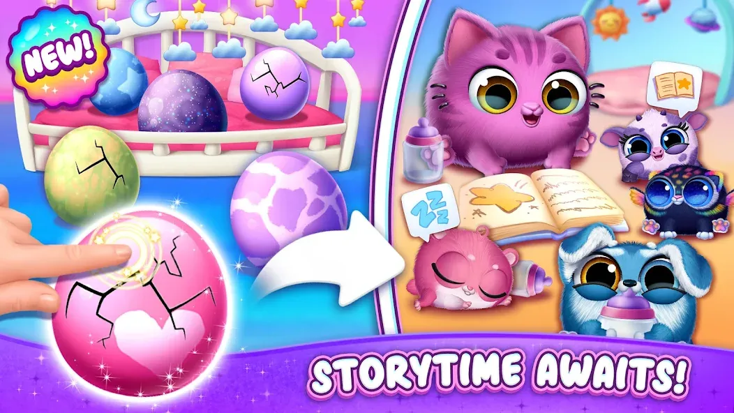 Smolsies 2 - Cute Pet Stories (Смолсис 2)  [МОД Бесконечные монеты] Screenshot 4