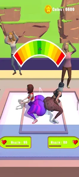 Twerk Race 3D: Belly Body Run (Тверк Рейс 3D)  [МОД Unlimited Money] Screenshot 3