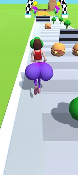 Twerk Race 3D: Belly Body Run (Тверк Рейс 3D)  [МОД Unlimited Money] Screenshot 4