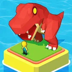 Взлом Dino Tycoon - 3D Building Game  [МОД Много денег] - стабильная версия apk на Андроид