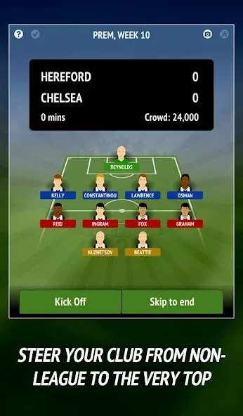 Football Chairman (Soccer) (Футбольный председатель)  [МОД Бесконечные монеты] Screenshot 2