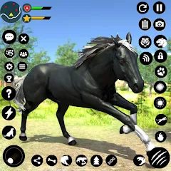 Скачать взломанную Virtual Horse Family Simulator  [МОД Menu] - стабильная версия apk на Андроид