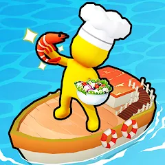 Взлом Sea Restaurant - Travel Tycoon (Си Ресторан)  [МОД Mega Pack] - стабильная версия apk на Андроид