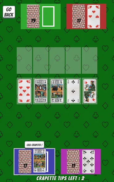 Crapette multiplayer solitaire (Крапет мультиплеер солитер)  [МОД Unlocked] Screenshot 2