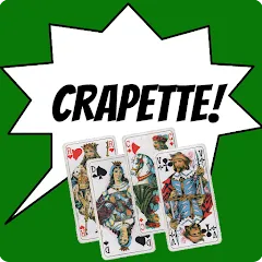 Взлом Crapette multiplayer solitaire (Крапет мультиплеер солитер)  [МОД Unlocked] - стабильная версия apk на Андроид