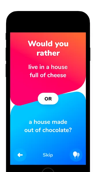 Dilemmaly - Would you rather?  [МОД Бесконечные монеты] Screenshot 3