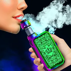 Скачать взломанную Virtual Vape Smoke Simulation (Виртуальное имитирование дыма от вэйпа)  [МОД Меню] - полная версия apk на Андроид