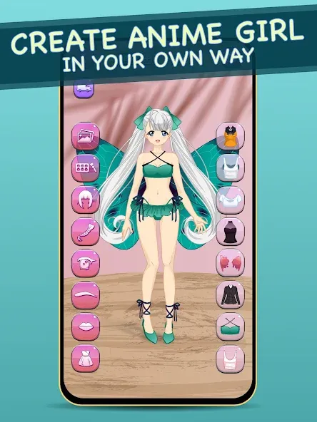 Anime Dress Up for Adults  [МОД Меню] Screenshot 2