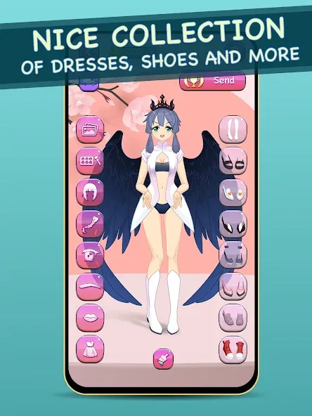 Anime Dress Up for Adults  [МОД Меню] Screenshot 3