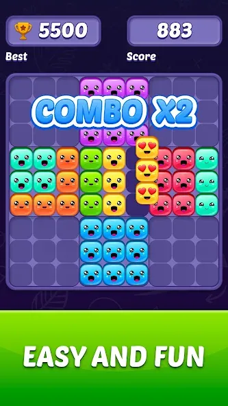 Block Puzzle Game (Блокголоволомка игра)  [МОД Menu] Screenshot 3