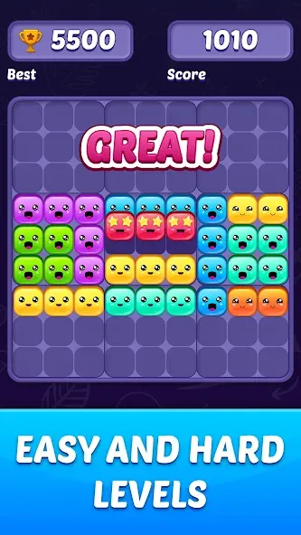 Block Puzzle Game (Блокголоволомка игра)  [МОД Menu] Screenshot 5