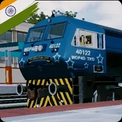 Скачать взломанную Indian Railway Simulator (Индийский железнодорожный симулятор)  [МОД Все открыто] - полная версия apk на Андроид