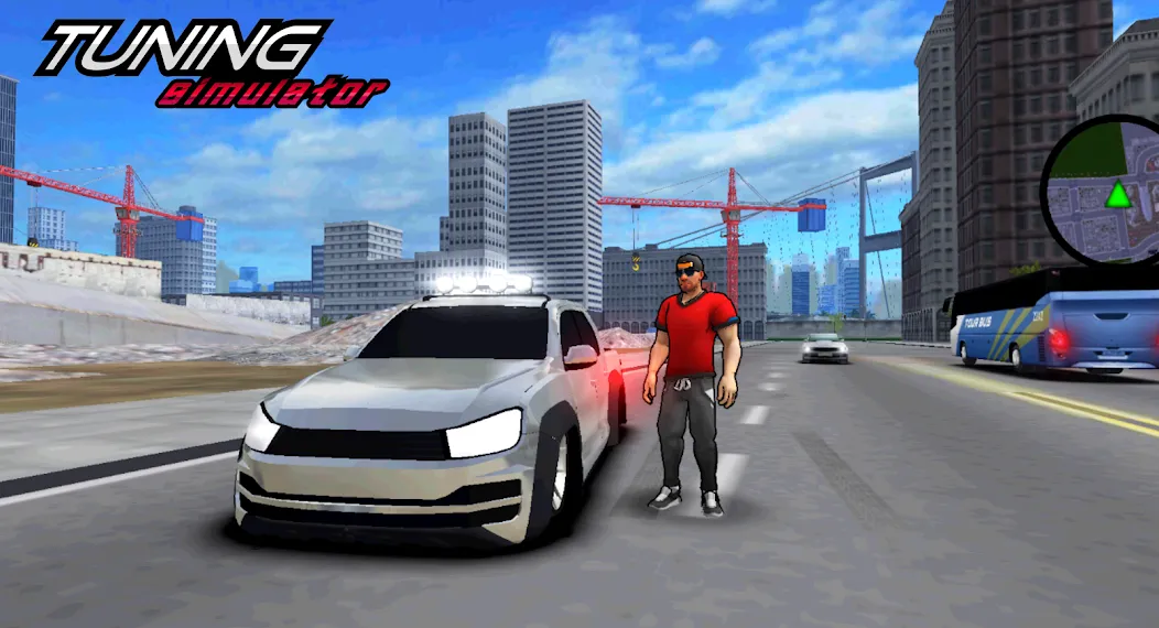 Tuning Simulator (Тюнинг Симулятор)  [МОД Много денег] Screenshot 2