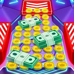 Взломанная Coin Pusher - Vegas Dozer (Койн Пушер)  [МОД Unlocked] - стабильная версия apk на Андроид