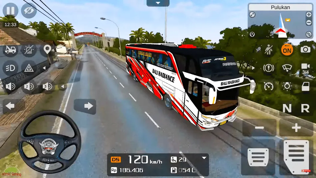 Coach Tourist Bus City Driving  [МОД Unlocked] Screenshot 4