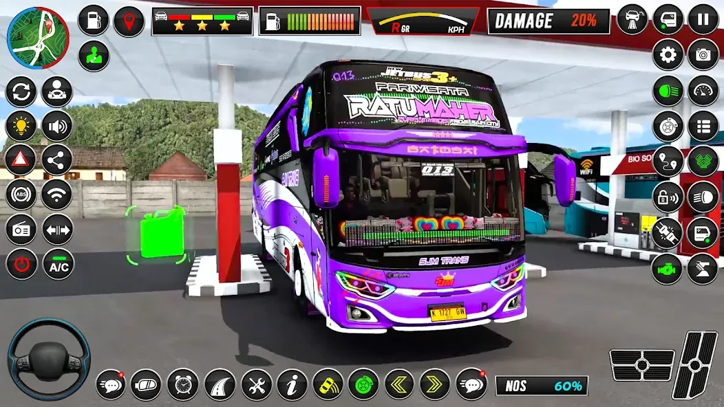 Euro Bus Simulator - Bus Games  [МОД Unlimited Money] Screenshot 5