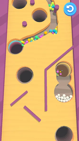 Sand Balls - Puzzle Game (Сэнд Боллс)  [МОД Unlimited Money] Screenshot 3