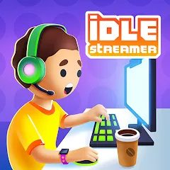 Скачать взлом Idle Streamer - Tuber game (Айдл стример)  [МОД Бесконечные монеты] - стабильная версия apk на Андроид