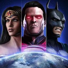 Взломанная Injustice: Gods Among Us (Инжастис)  [МОД Много монет] - стабильная версия apk на Андроид