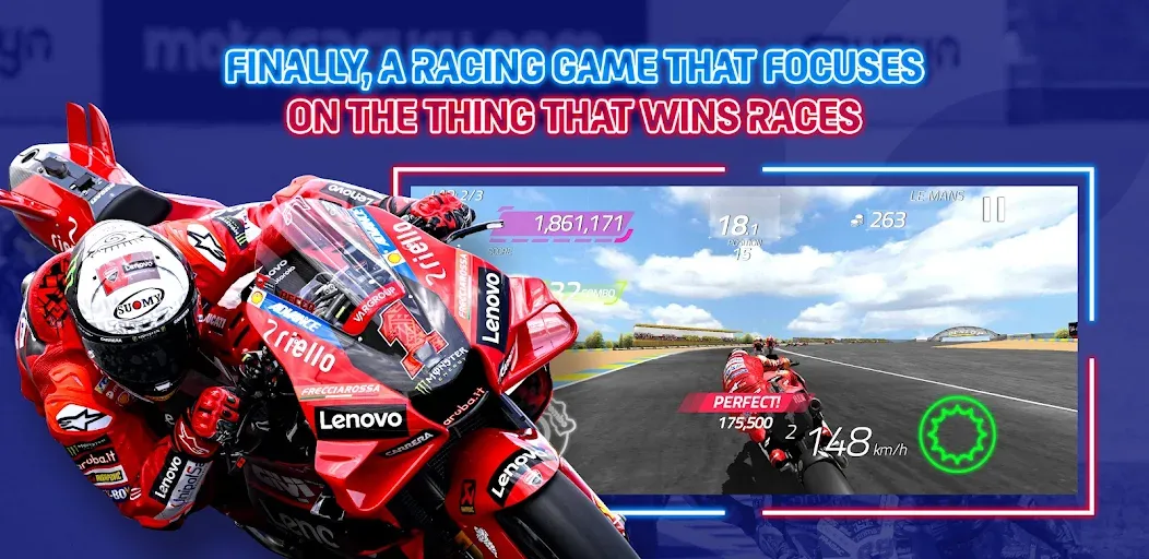 MotoGP Racing '23  [МОД Много монет] Screenshot 1