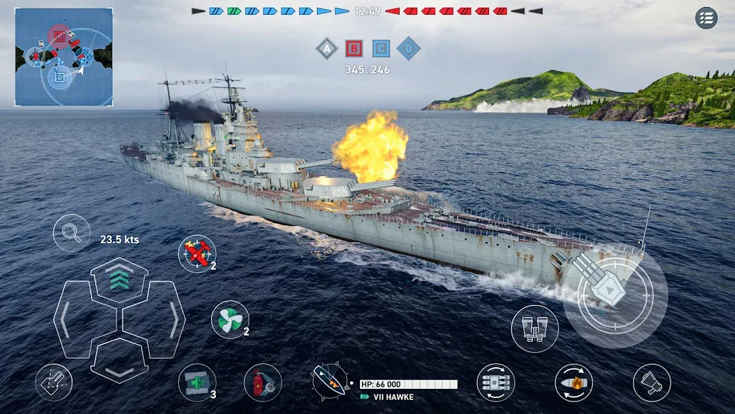 World of Warships Legends PvP (Ворлд оф Варшипс Легендс)  [МОД Много монет] Screenshot 5