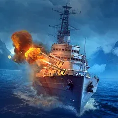 Взломанная World of Warships Legends PvP (Ворлд оф Варшипс Легендс)  [МОД Много монет] - стабильная версия apk на Андроид