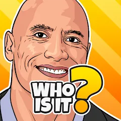 Скачать взломанную Who is it? Celeb Quiz Trivia  [МОД Menu] - стабильная версия apk на Андроид