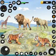 Взлом Tiger Simulator Animal Games (Тигровый симулятор  игры с животными)  [МОД Меню] - полная версия apk на Андроид