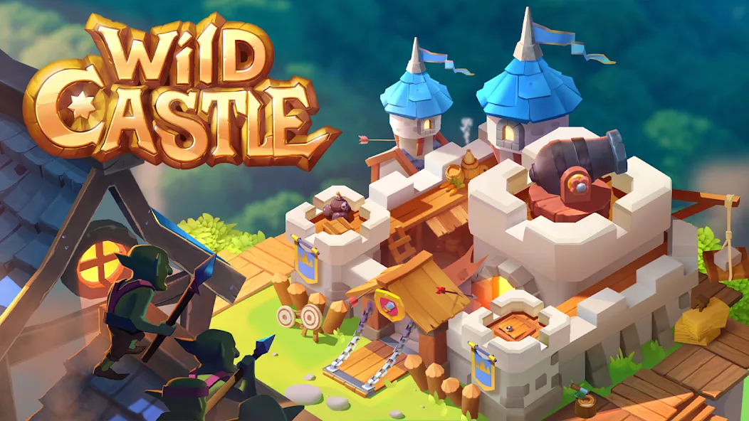 Wild Castle: Tower Defense TD (Уайлд Кастл ТД)  [МОД Бесконечные монеты] Screenshot 1