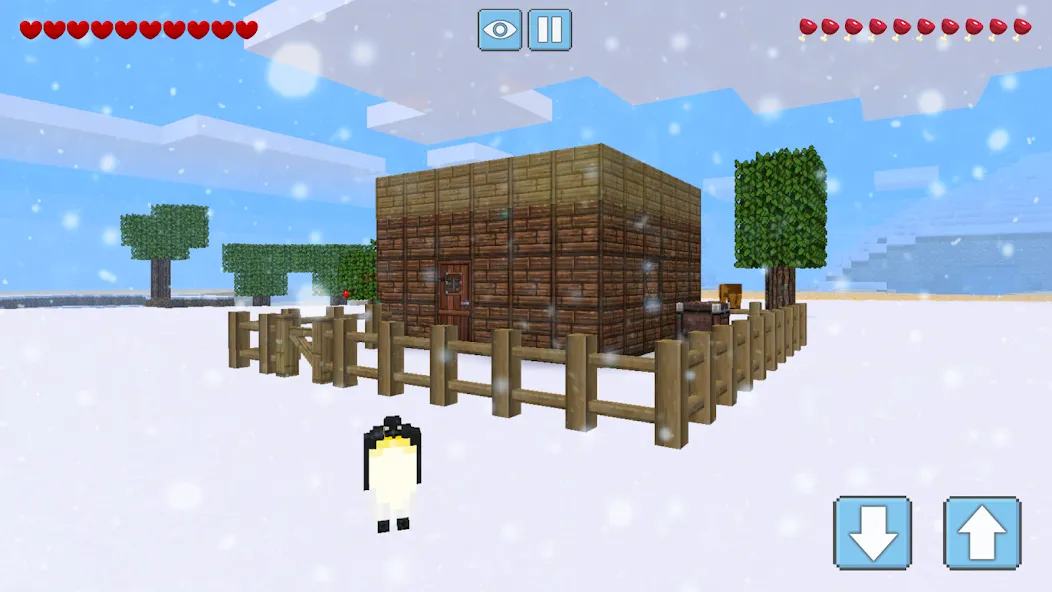 Winter Craft - Block Craft (Винтер Крафт)  [МОД Mega Pack] Screenshot 5