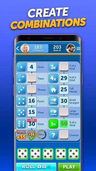 Dice With Buddies™ Social Game (Дайс вместе с друзьями Социальная игра)  [МОД Меню] Screenshot 3