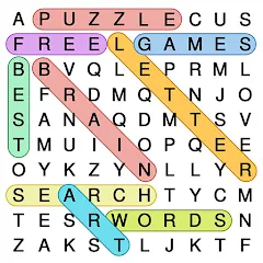 Скачать взлом Word Search: Word Find (Ворд Срч)  [МОД Много монет] - стабильная версия apk на Андроид