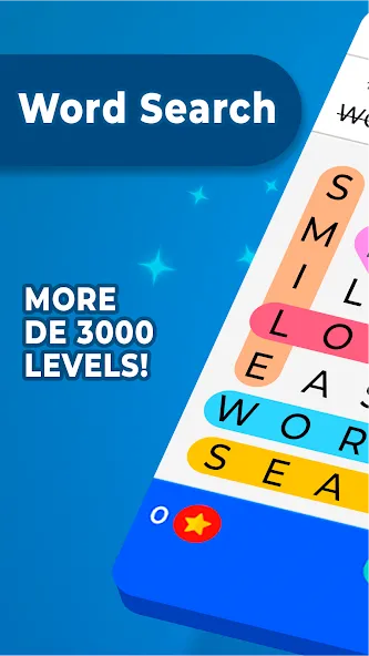 Word Search  [МОД Бесконечные деньги] Screenshot 1