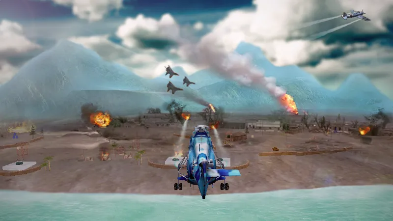 Gunship Strike 3D  [МОД Много денег] Screenshot 5