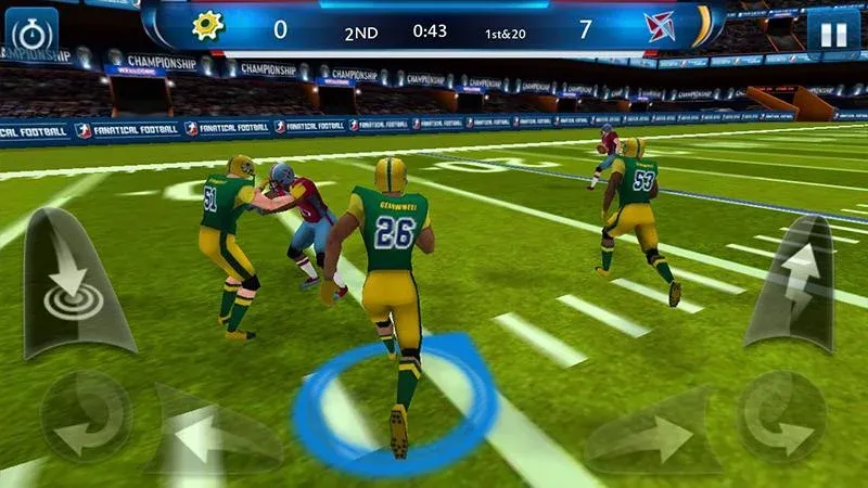 Fanatical Football (Фанатический футбол)  [МОД Все открыто] Screenshot 1