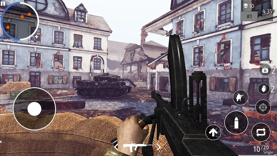 World War 2 Shooter offline (Мировая война 2 Стрелок)  [МОД Меню] Screenshot 3