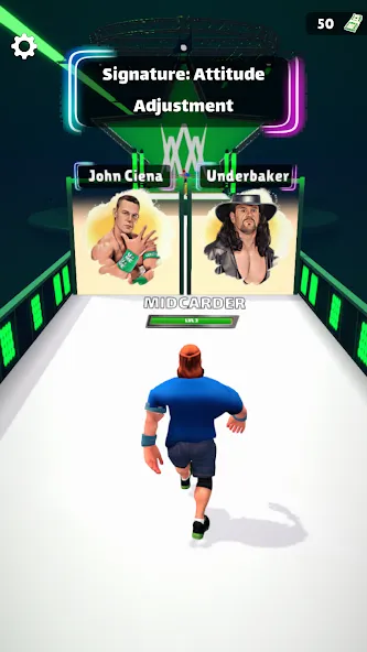 Wrestling Trivia Run (Рестлинг Тривия Ран)  [МОД Много денег] Screenshot 4