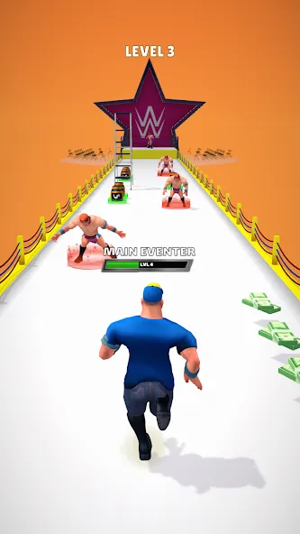 Wrestling Trivia Run (Рестлинг Тривия Ран)  [МОД Много денег] Screenshot 5