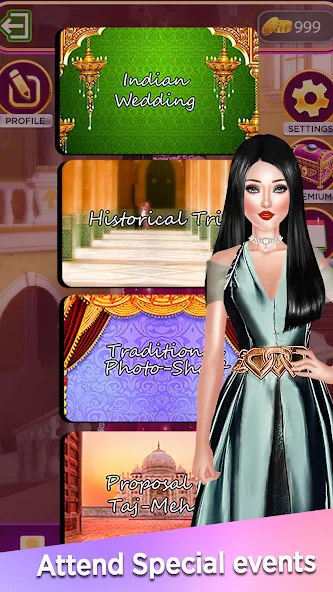 Dress Up Game-Make Up games  [МОД Бесконечные монеты] Screenshot 5