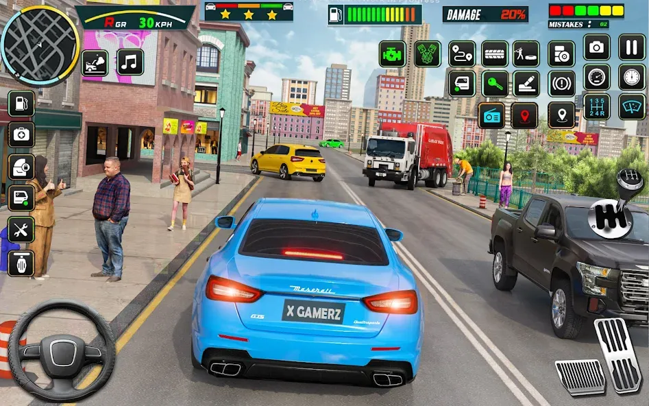 City Car Driving - Car Games (Сити Кар Драйвинг)  [МОД Бесконечные деньги] Screenshot 3