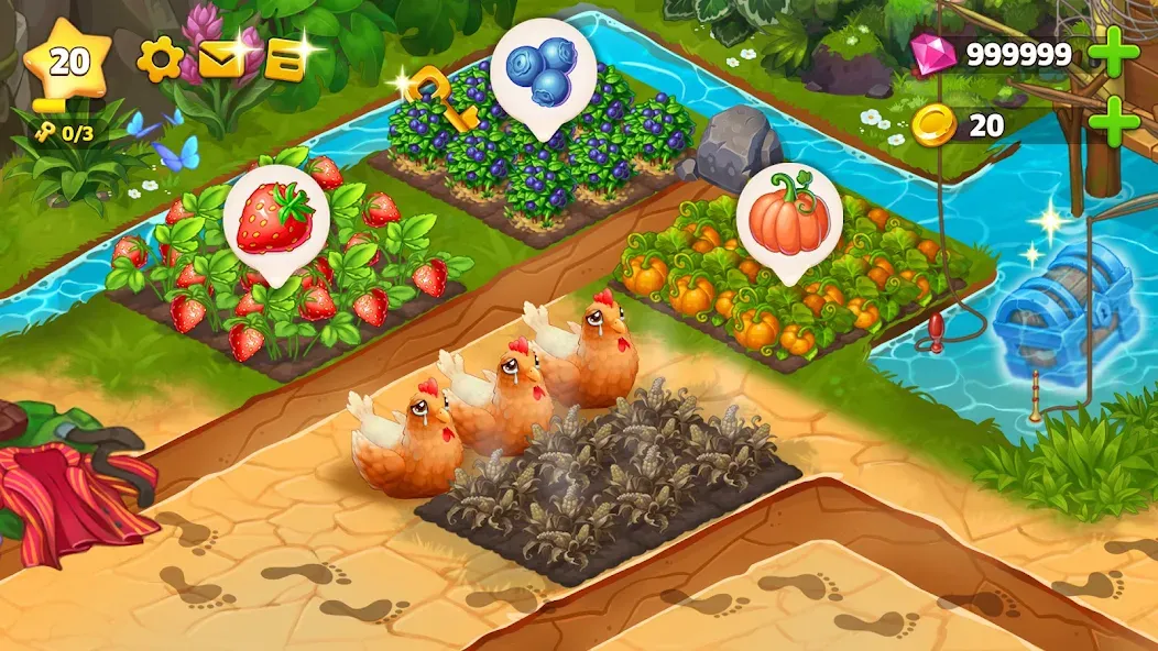 Island Hoppers: Jungle Farm (Айслэнд Квеставэй)  [МОД Menu] Screenshot 2