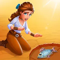 Скачать взлом Island Hoppers: Jungle Farm (Айслэнд Квеставэй)  [МОД Menu] - полная версия apk на Андроид